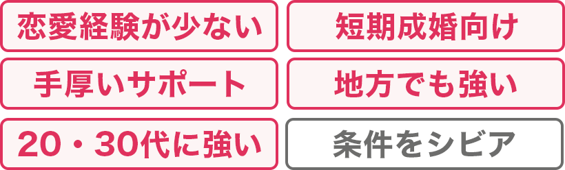ツヴァイはこんな人におすすめ